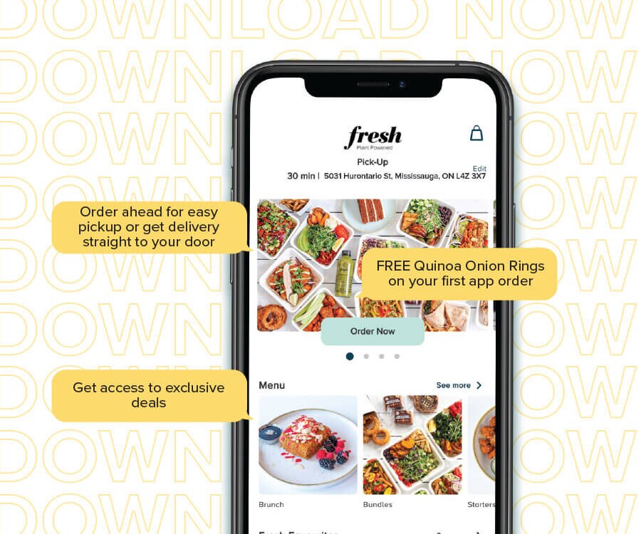 A new Fresh app with fresh rewards